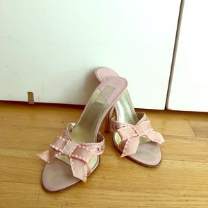 Jlo Jennifer Lopez pink sandals size 7